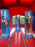 Château Gonflable Super-Héros - Univers Comics - | Location & Vente Structures Gonflables